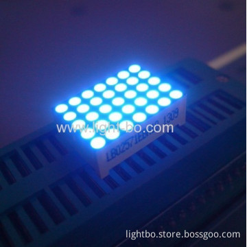 0.7 Inches Ultra Bright Blue 1.9mm 5 X 7 Dot-matrix Led Display 